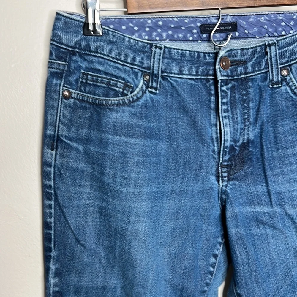 TOMMY HILFIGER STRAIGHT LEG BLUE JEANS SIZE 30